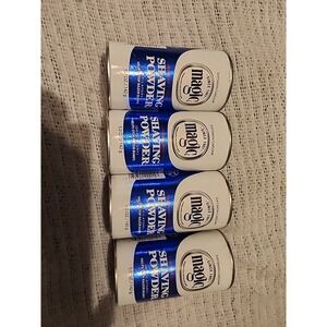 Lot Of 4 Softsheen Carson Magic Regular Strength Shaving Powder 5 oz